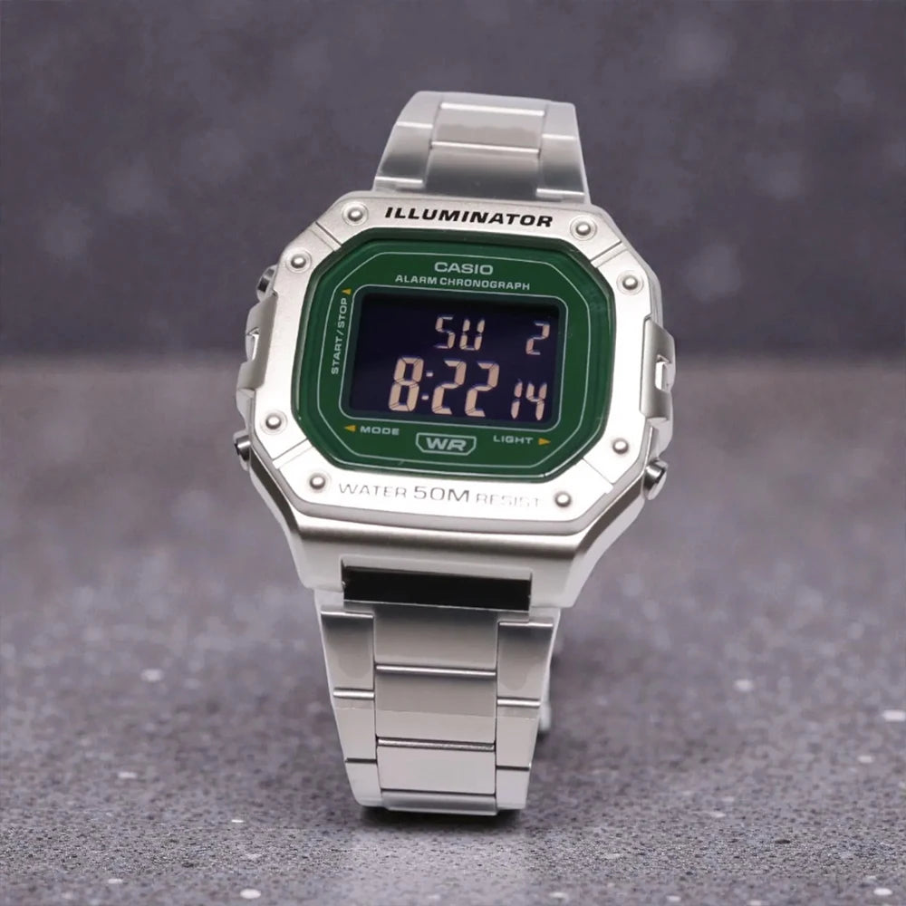 Casio watch Fashion Multifunction Watch relogio masculino W-218HD-3A 2026 New Model