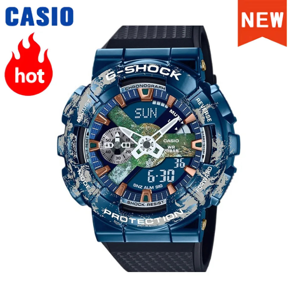 2026 vIp Casio PRJ-B001 men's watch series G-SHOCK small steel cannon series genuine black gold waterproof sports couple watch