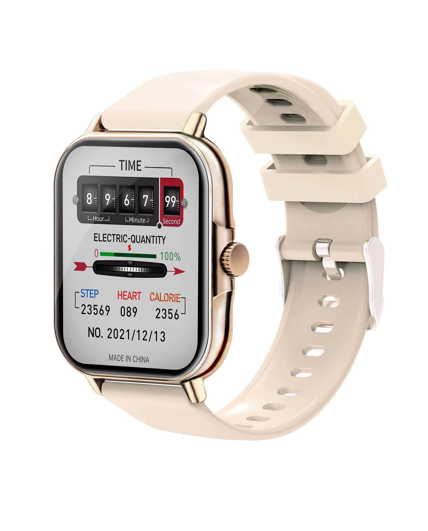LAXASFIT 2026 New Smartwatch Bluetooth Calling Music Playback Heart Rate & Blood Pressure Monitoring Unisex Holiday Gift