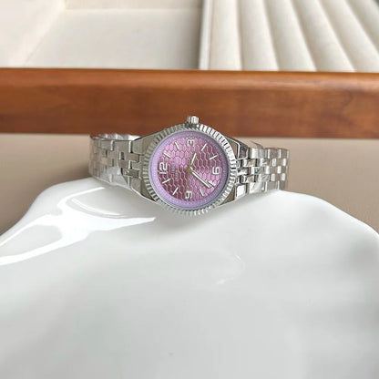 New Classic Women'S Watch With A Stylish Small Dial And Steel Band; High-Quality Ladies' Wristwatch And Timepiece Accessory.