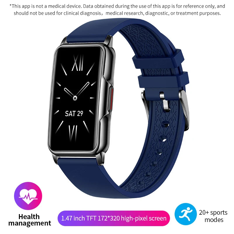LIGE Smart Watch Men Women Fitness Smart Bracelet Sport Band Heart Rate Blood Pressure Monitor Waterproof Bluetooth Call Watches