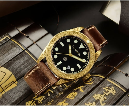 San Martin™ – Bronze Diver Automatic 200M