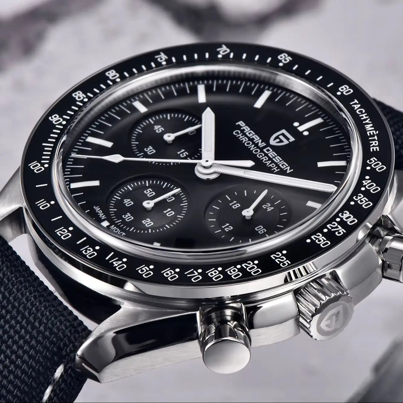 PAGANI DESIGN 2026 New Men's Watches Top Luxury Quartz Watch For Men Auto Date Speed Chronograph AR Sapphire Mirror Wrist watch