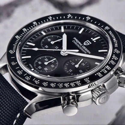 PAGANI DESIGN 2026 New Men's Watches Top Luxury Quartz Watch For Men Auto Date Speed Chronograph AR Sapphire Mirror Wrist watch
