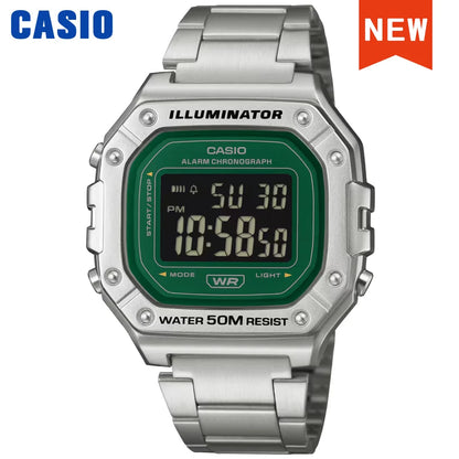 Casio watch Fashion Multifunction Watch relogio masculino W-218HD-3A 2026 New Model