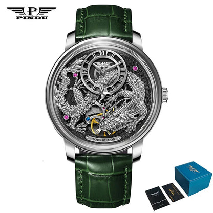 PINDU P6632 Develops  Automatic Mechanical Watch Men Watches