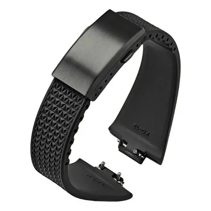 Fluoro Rubber Strap for Tissot PRX Series Super Player 35mm 40mm FKM Women Men Quick Release Folding Buckle Watch Band 11mm 12mm