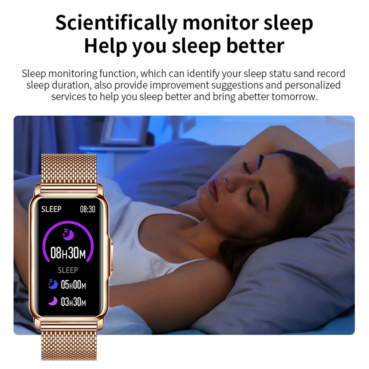 LIGE Smart Watch Men Women Fitness Smart Bracelet Sport Band Heart Rate Blood Pressure Monitor Waterproof Bluetooth Call Watches