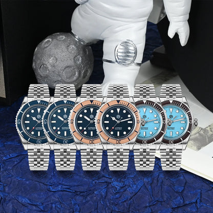San Martin SN0133G Watch  Automatic Movement Mechanical Wristwatches Sapphire Crystal