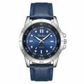 2026 New Fashion Men's Quartz Watch Leather Strap Analog Csual Wristwatch