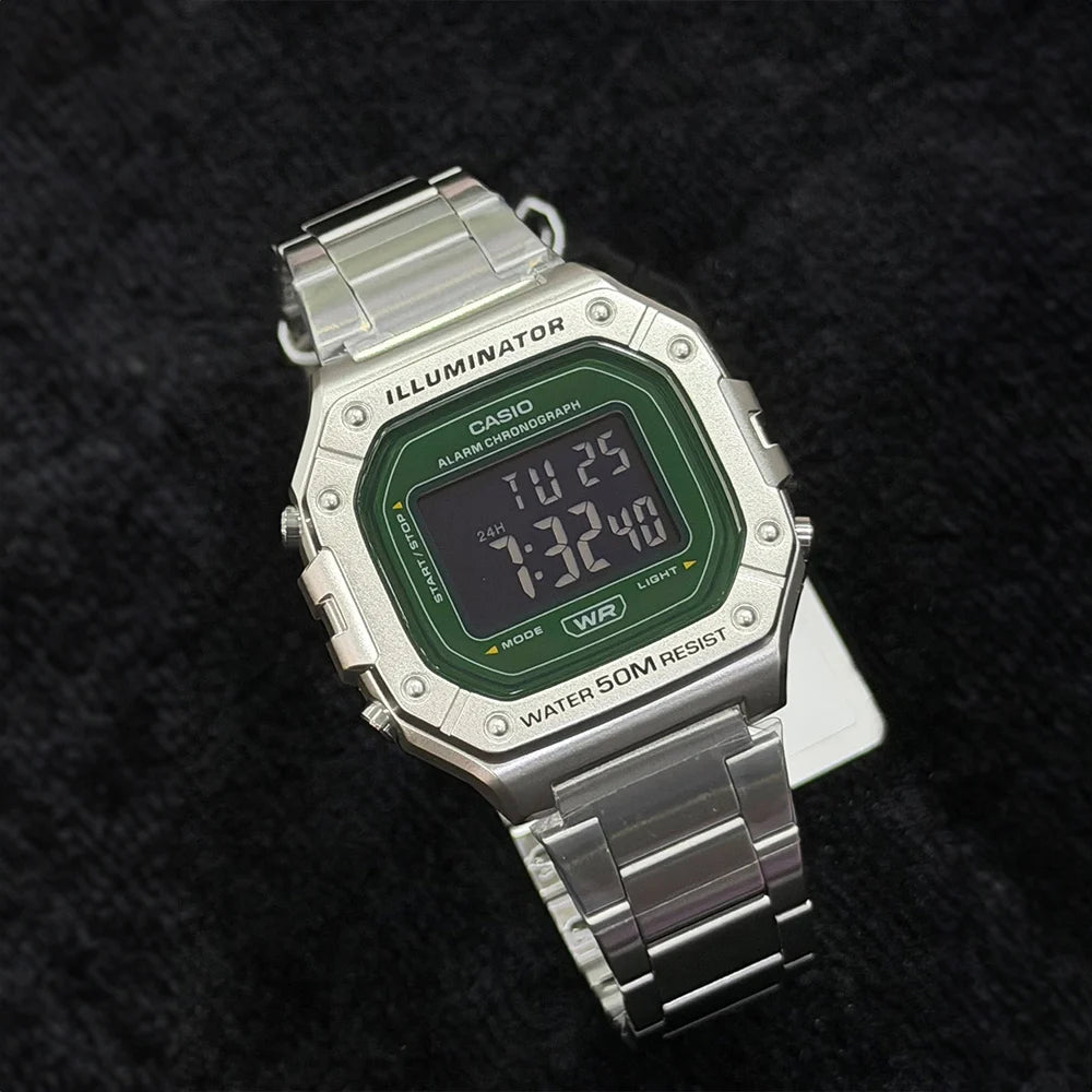 Casio watch Fashion Multifunction Watch relogio masculino W-218HD-3A 2026 New Model
