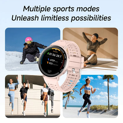 New hot GPS smartwatch 1.43 AMOLED Compass, IP68 waterproof,Bluetooth call,multi-sport watch, gift for men and women For Android