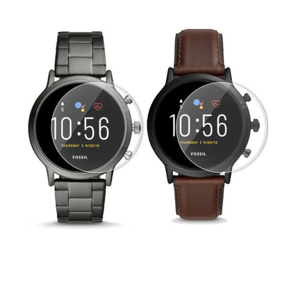 5PCS Screen Protector for Fossil Gen 4 Q Explorist HR / Q Venture HR / Sloan HR Smart Watch Tempered Glass Protective Film