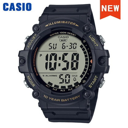 Casio Men's Large Dial Multi-Function Electronic Watch Simple Clear Display AE-1500WHX-1A/3A