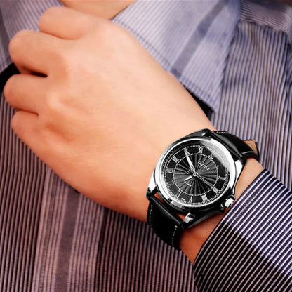 ChronoState YAZOLE – Luxury Quartz Men’s Watch | Classic Business Analog Wristwatch