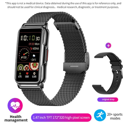 LIGE Smart Watch Men Women Fitness Smart Bracelet Sport Band Heart Rate Blood Pressure Monitor Waterproof Bluetooth Call Watches