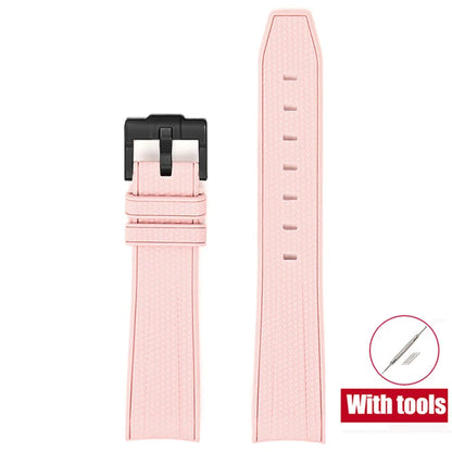 Rubber Watchband for Swatch X Omega Joint MoonSwatch Waterproof Sport 20mm Watch Strap Silicone Curved End Band for Men Women