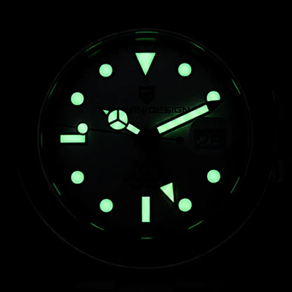 Pagani Design 2026 New Men's Diver Watch 42mm Sapphire Automatic Mechanical GMT Watch 100m Waterproof PD1682