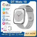 2025 New Original for Apple DT Watch 10 Smart Watch Men AMOLED 4GB Memory Music 3D Surround BT Call Waterproof smart watch Woman