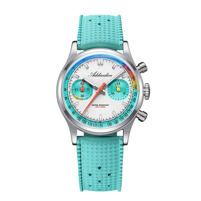ChronoState ADDIESDIVE VK64 – 38MM Chronograph Watch | BGW9 Luminous 100M Waterproof Quartz Watch