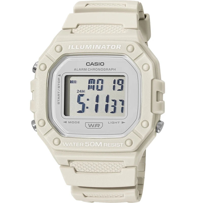 Casio watch top luxury set military digital watch relogio free shipping  W-218HC-8A
