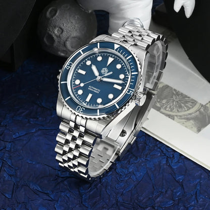 San Martin SN0133G Watch  Automatic Movement Mechanical Wristwatches Sapphire Crystal