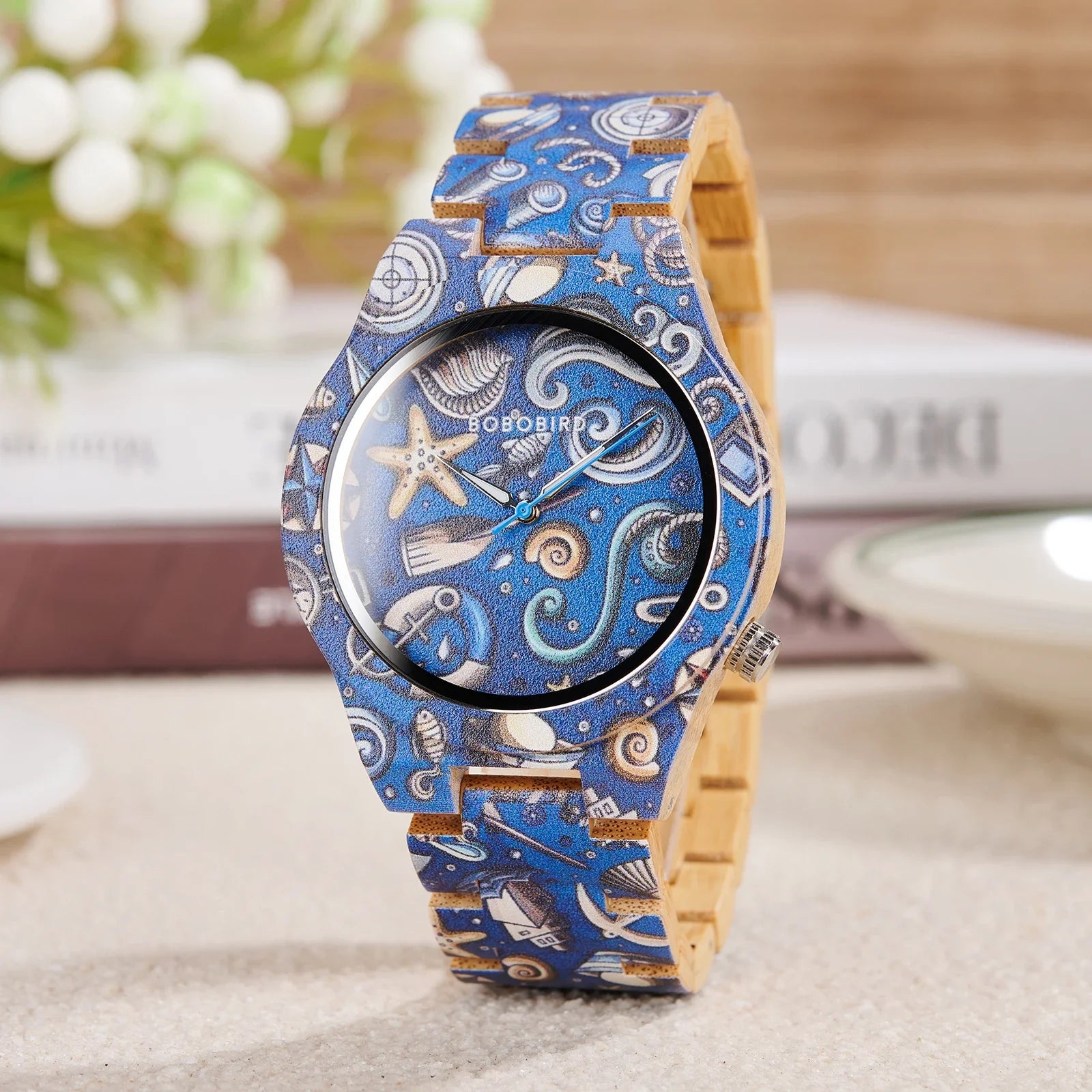 2025 New BOBOBIRD Men‘s Wood Artistic Watches High Quality Japanese Quartz Movement Wristwatch Clock for Men’s Gift Dropshipping
