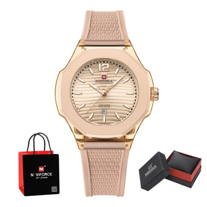 NAVIFORCE  NF6109  Watch Quartz Waterproof Silicone  Luxury