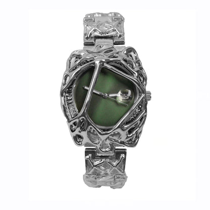 Stylish opposite sex vine watch alabaster style retro Y2K European American watches special-shaped advanced ins niche watches
