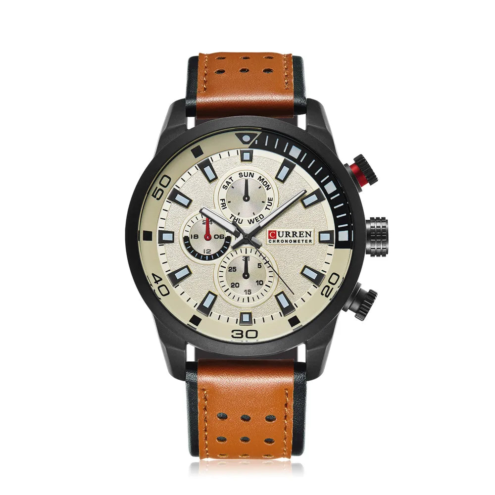 2017 CURREN Stylish Watch Men Luxury Brand Men's quartz-watch Waterproof Clock Men Wrist watches Relogio Masculino reloj hombre