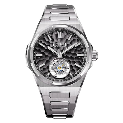 ChronoState BONEST GATTI BG7005 – 43MM Tourbillon Skeleton Watch | Sapphire Crystal Mechanical Timepiece