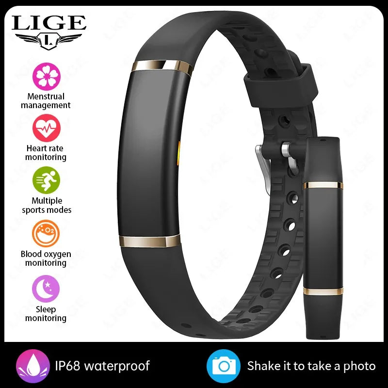 New NO Screen Smart Wristbands Men Women Fitness Sports Bracelet Heart Rate IP68 Waterproof Pedometer SmartWatch For Android iOS