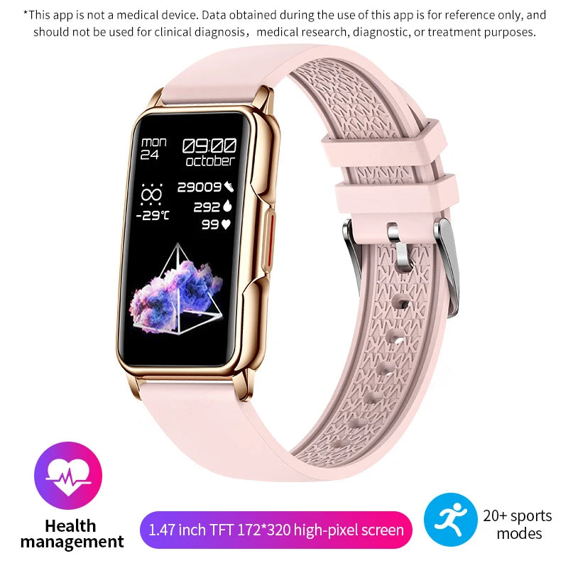 LIGE Smart Watch Men Women Fitness Smart Bracelet Sport Band Heart Rate Blood Pressure Monitor Waterproof Bluetooth Call Watches