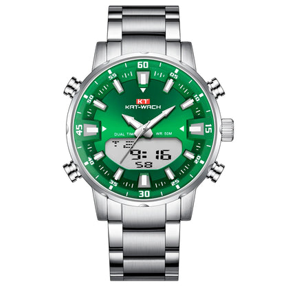 KAT-WACH Men Quartz Wrist Watch  2024 High Quality Luxury  Original Waterproof Digital Watches