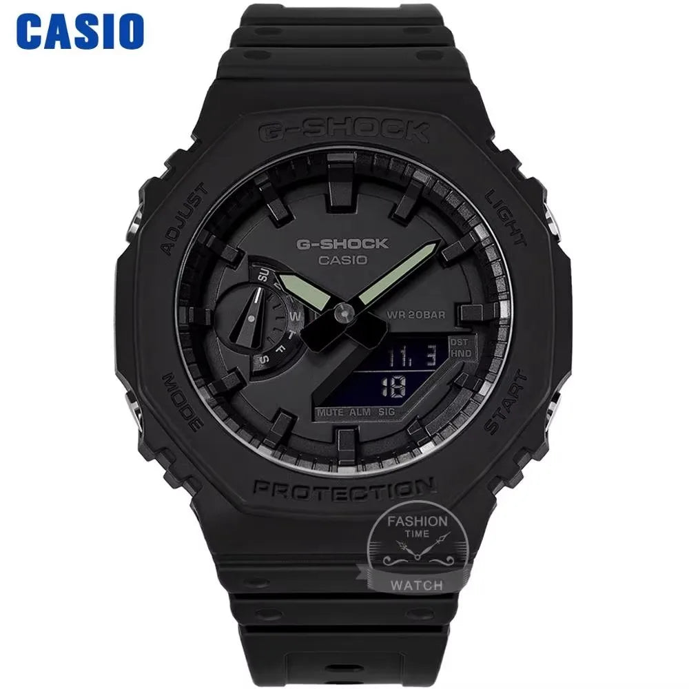 Casio Watch men g shock Ultra-thin Clock Sport 200m Waterproof watchs LED relogio digital Watch GA-2100 Series