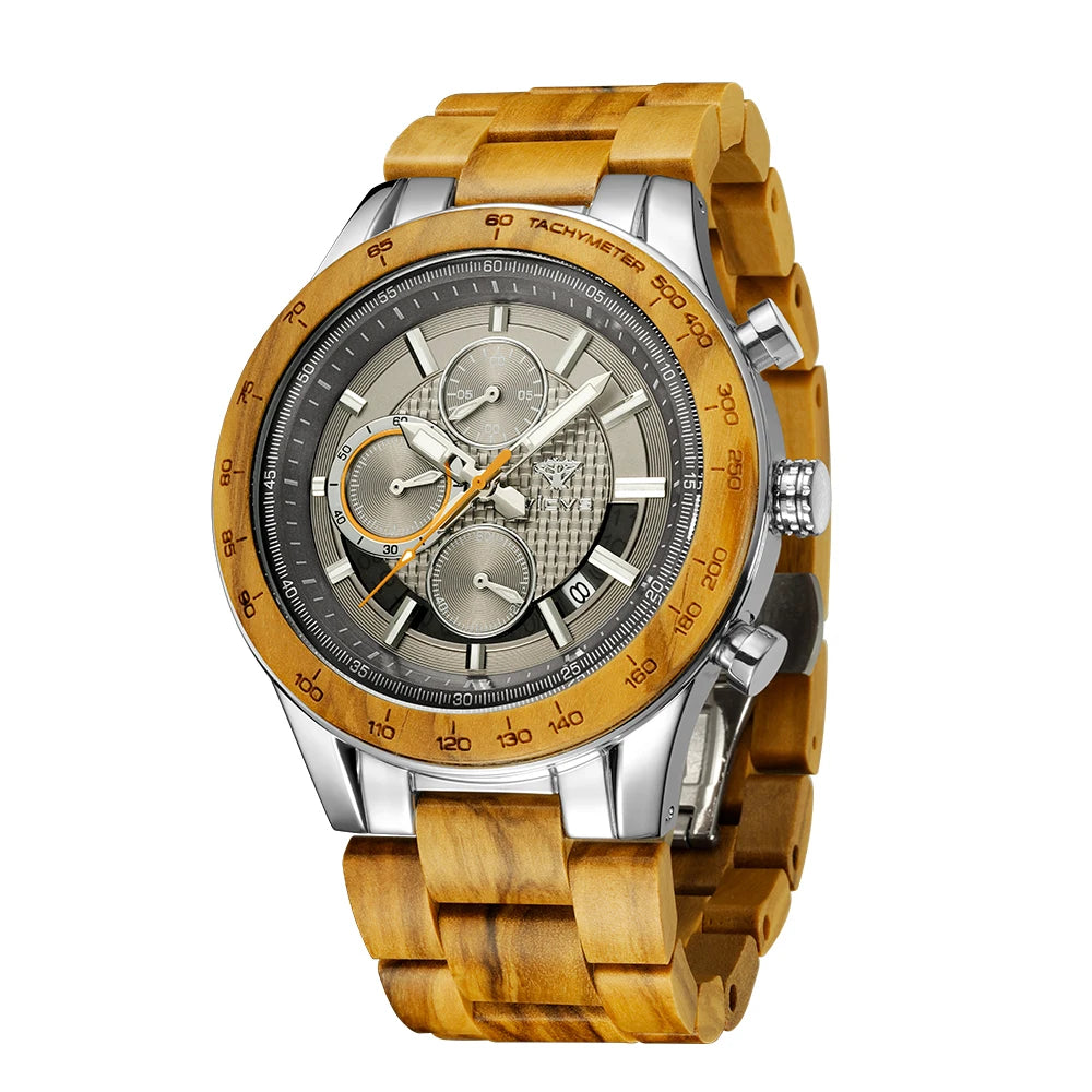 Bobo Bird Chronograph Quartz Watch