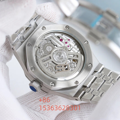 Customized OMF Factory Double Cycloid Hollow Out 41mm Watch 904L Luxurious Waterproof Mechanical Man Watch