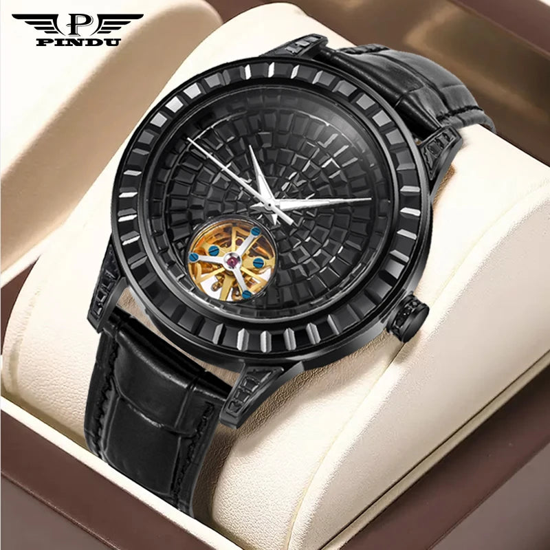 PINDU  P5037 Luxury  Watches Design High Mechanical Fashion