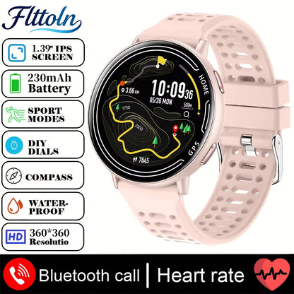 New hot GPS smartwatch 1.43 AMOLED Compass, IP68 waterproof,Bluetooth call,multi-sport watch, gift for men and women For Android