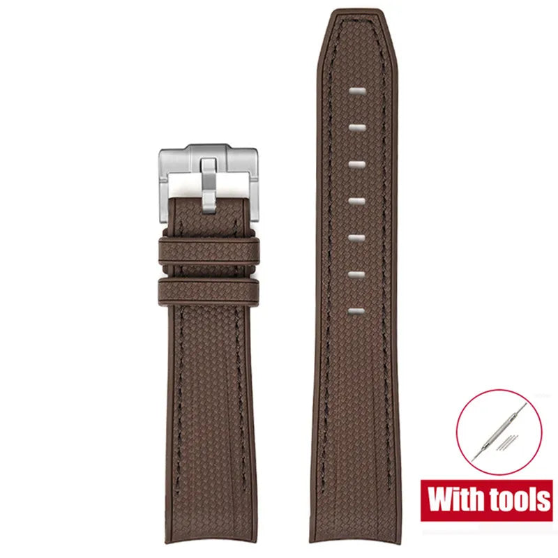 20mm Diving Strap for Omega X Swatch Joint MoonSwatch Men Women Arc Curved End TPU Rubber Bracelet for Rolex Watch Band Tools