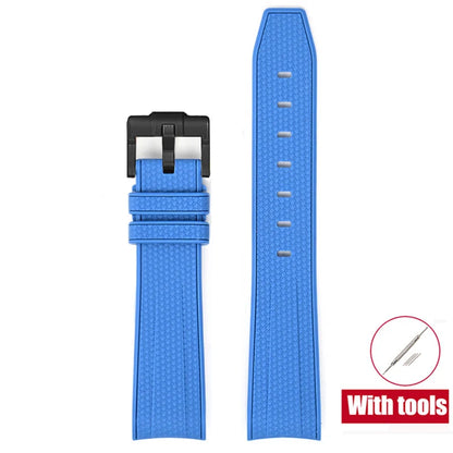 Rubber Watchband for Swatch X Omega Joint MoonSwatch Waterproof Sport 20mm Watch Strap Silicone Curved End Band for Men Women