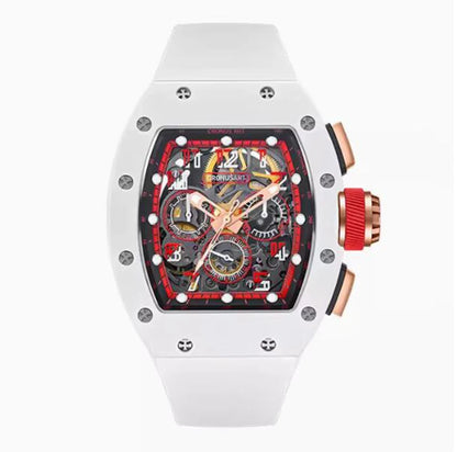 ChronoState CRONUSART CM09-013 50MM – Automatic Tonneau Chronograph Watch | Sapphire Luminous Mechanical Timepiece