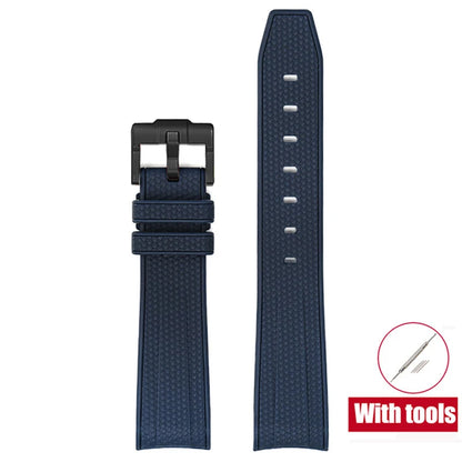 Rubber Watchband for Swatch X Omega Joint MoonSwatch Waterproof Sport 20mm Watch Strap Silicone Curved End Band for Men Women