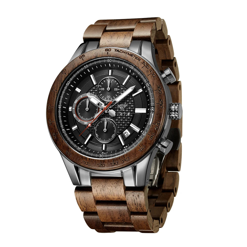 Bobo Bird Chronograph Quartz Watch