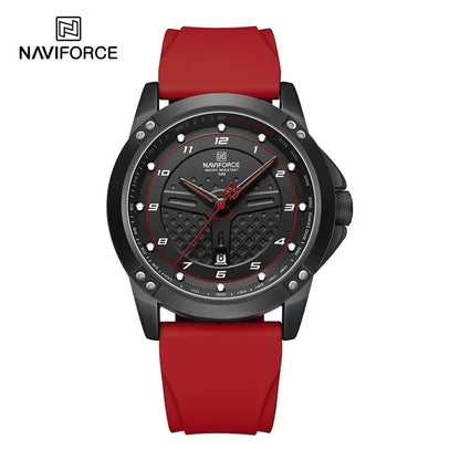 NAVIFORCE Watch For Men Classic Fashion Date Luminous Waterproof Sport Silicone Strap Quartz Wristwatches Relogio Masculino 2025
