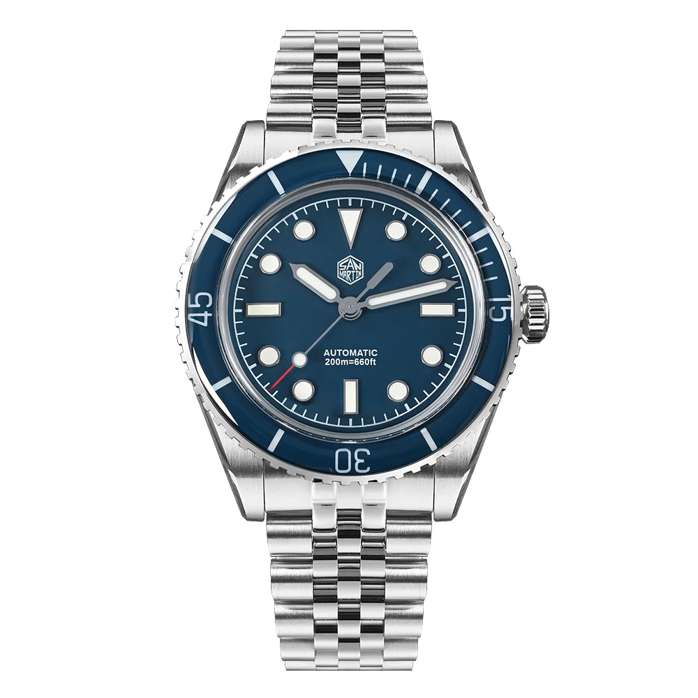 San Martin SN0133G Watch  Automatic Movement Mechanical Wristwatches Sapphire Crystal