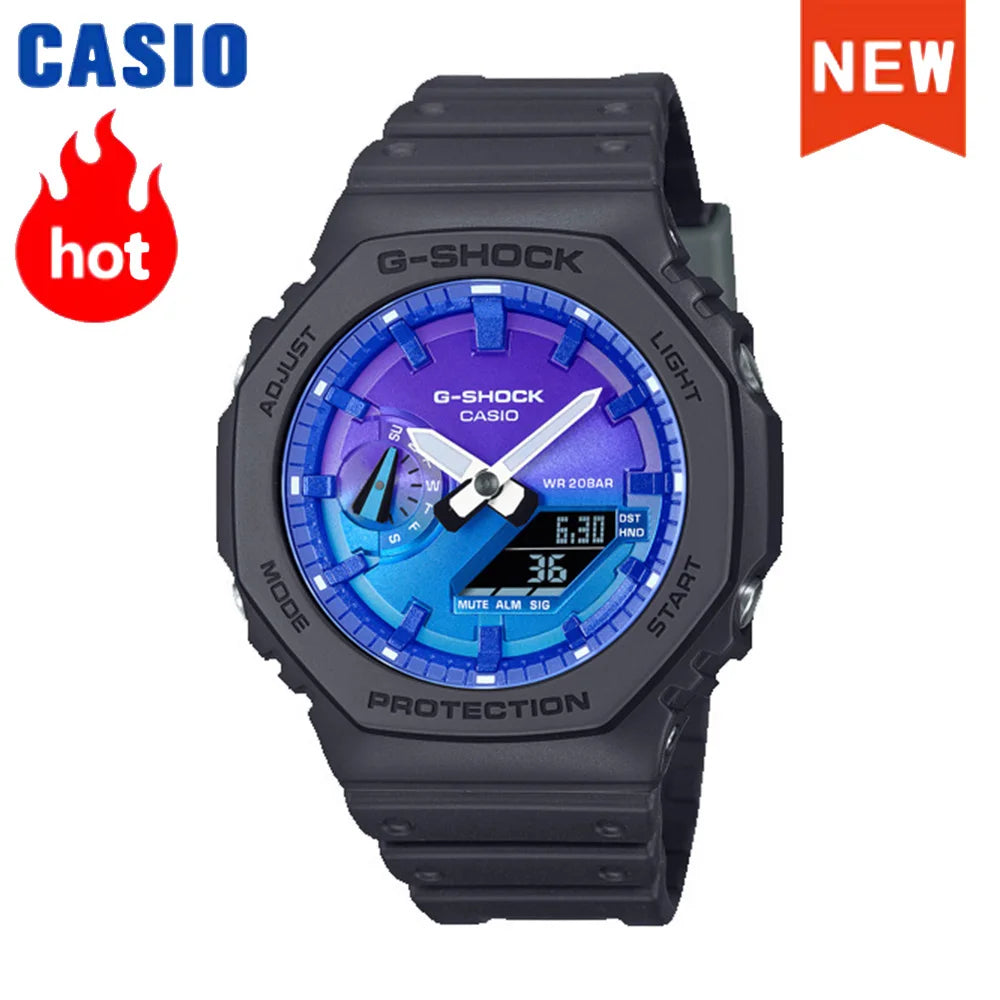 2026 nEw Casio GM-2100 series dopamine color trend sports watch G-SHOCK multi-functional sports couple watch fashion item luxur