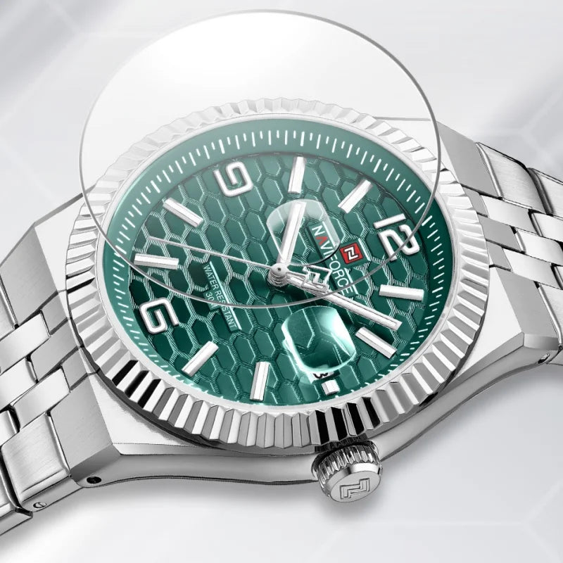 NAVIFORCE NF9277 Quartz Watch Stainless Steel Water-Resistant