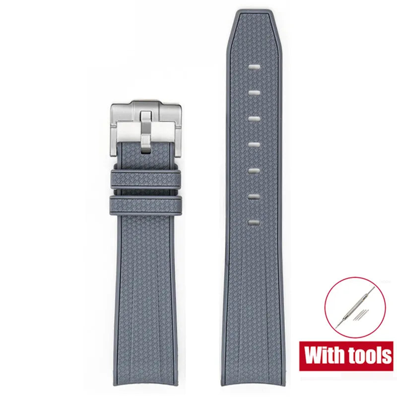 Rubber Watchband for Swatch X Omega Joint MoonSwatch Waterproof Sport 20mm Watch Strap Silicone Curved End Band for Men Women