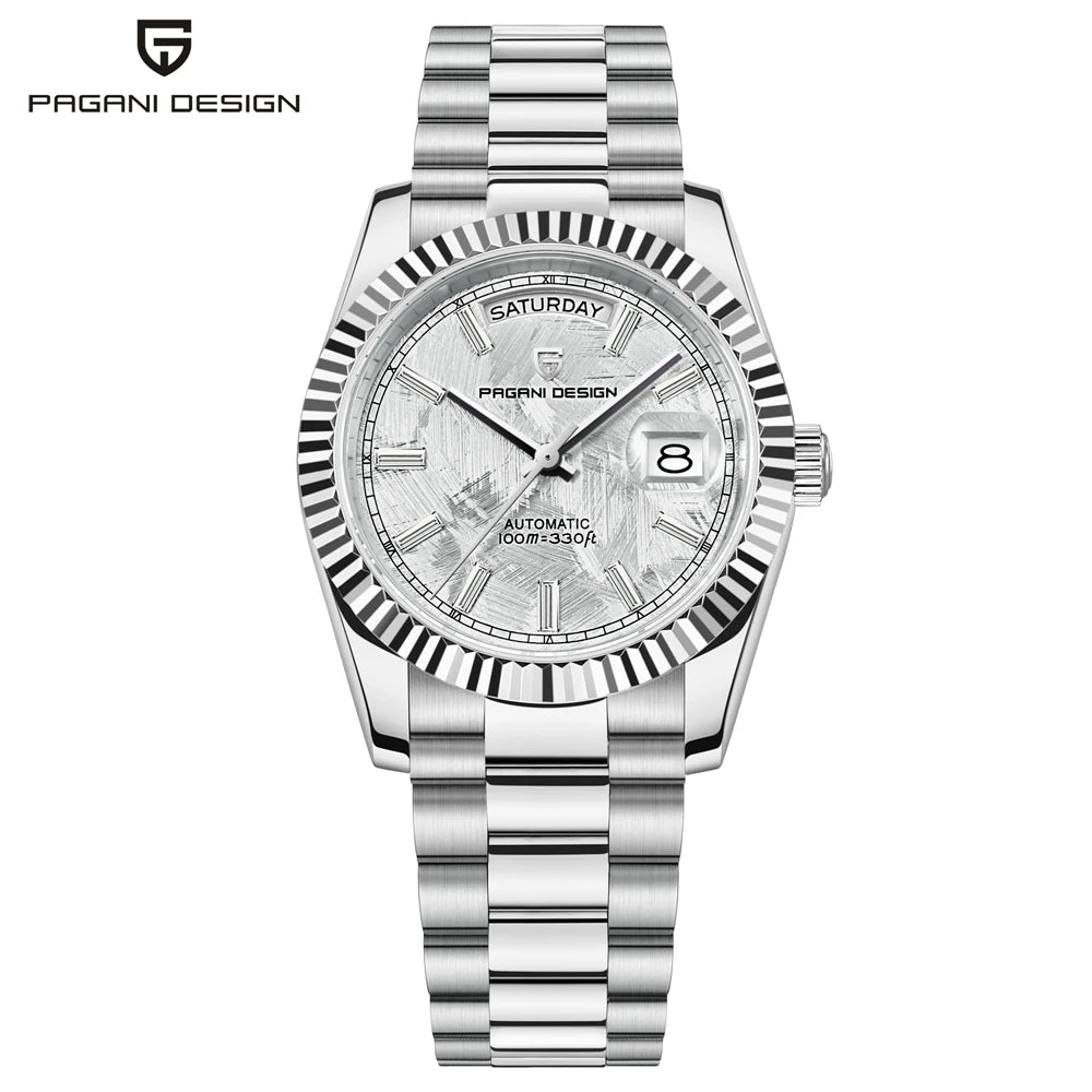 2026 New PAGANI DESIGN Men's Watches Mechanical Top brand Luxury Automatic Watch For Men AR Sapphire glass Calendar Wrist watch